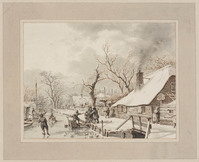 TvB T 040
<br/>
Bij Overveen
<br/>
<em>Cats, Jacob (1741-1799)</em>